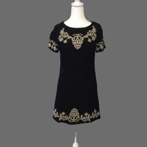 Lulus Black short sleeve dress